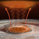 Artist’s concept of heating above the Great Red Spot (Image: Karen Teramura, UH IfA with James O’Donoghue and Luke Moore)